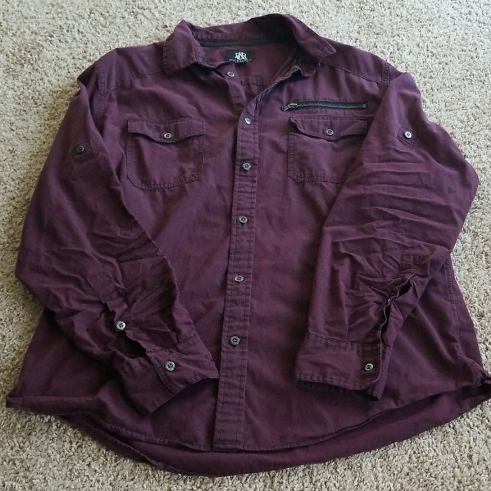 Rock and Republic Long Sleeve Button Up